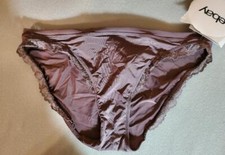 NWT CALVIN KLEIN SEDUCTIVE COMFORT BIKINI PANTIES F3278 4SP GUNMETAL S