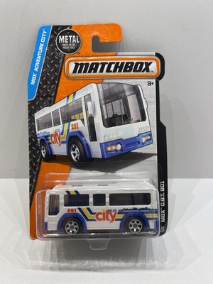 MATCHBOX MBX C.B.T. 801 CITY BUS, MBX ADVENTURE CITY SERIES, 22 OF 125 IN 2015