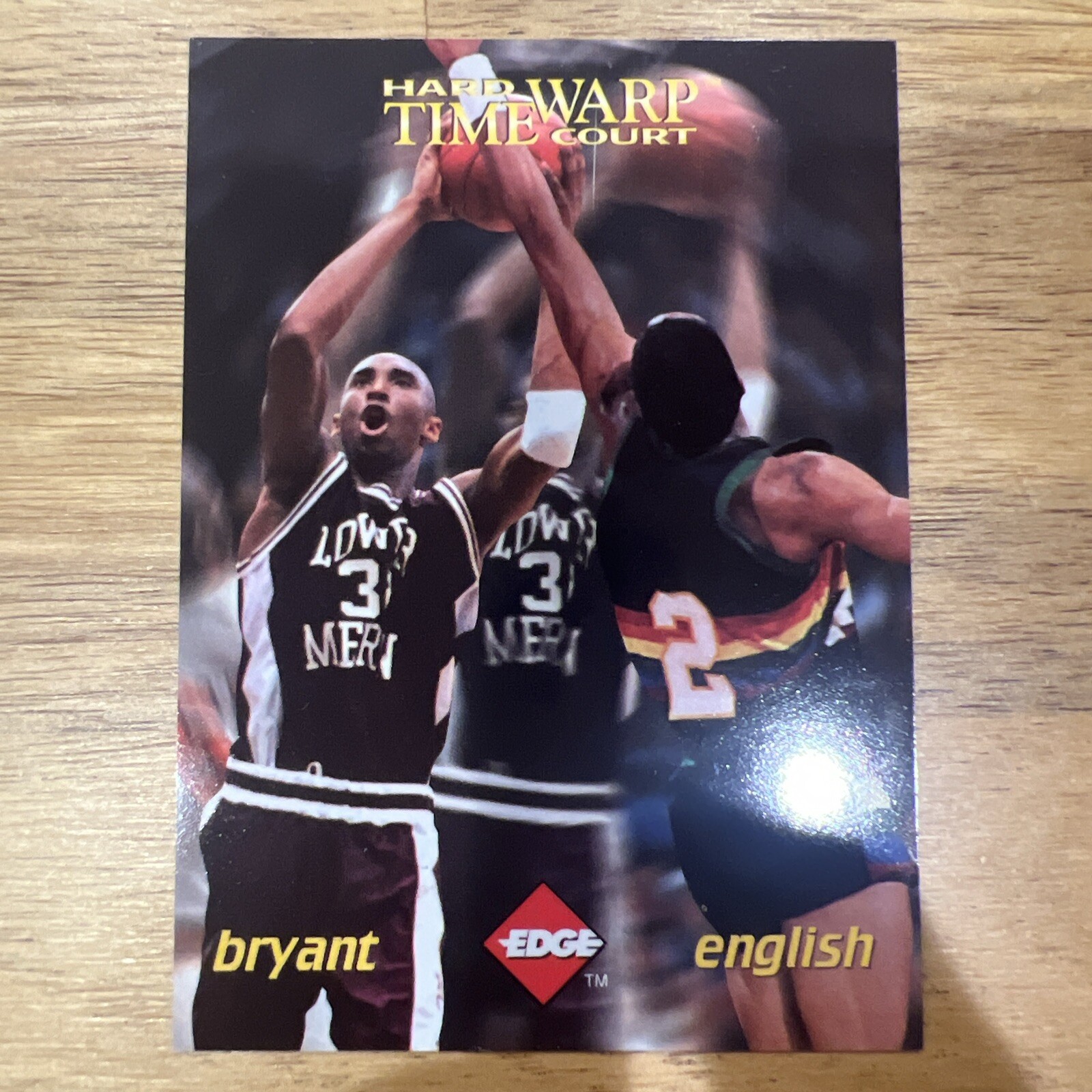 1996 Edge Time Warp /12000 Kobe Bryant Alex English #TW3 Rookie RC