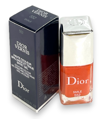 Dior Vernis Couture Color Gel Shine Nail Lacquer (10mL/0.33oz) NEW