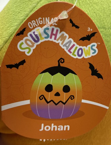 Squishmallows Original Johan The Jack O Lantern Soft More To Squish 11”H x 8”W - Picture 4 of 8
