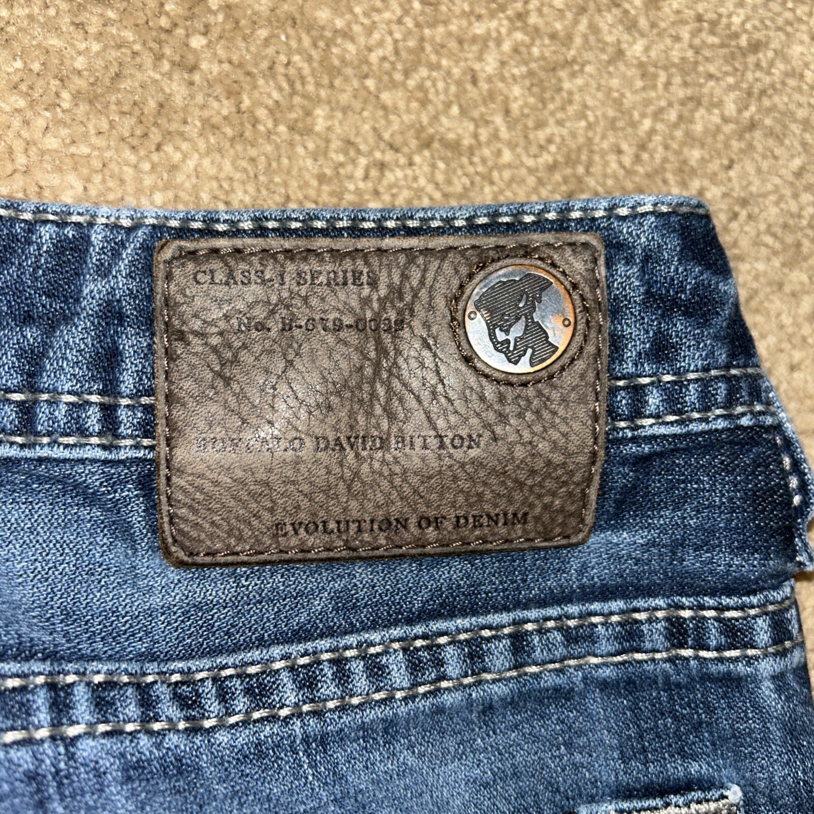 Buffalo David Bitton Driven Basic Straight Cotton… - image 19