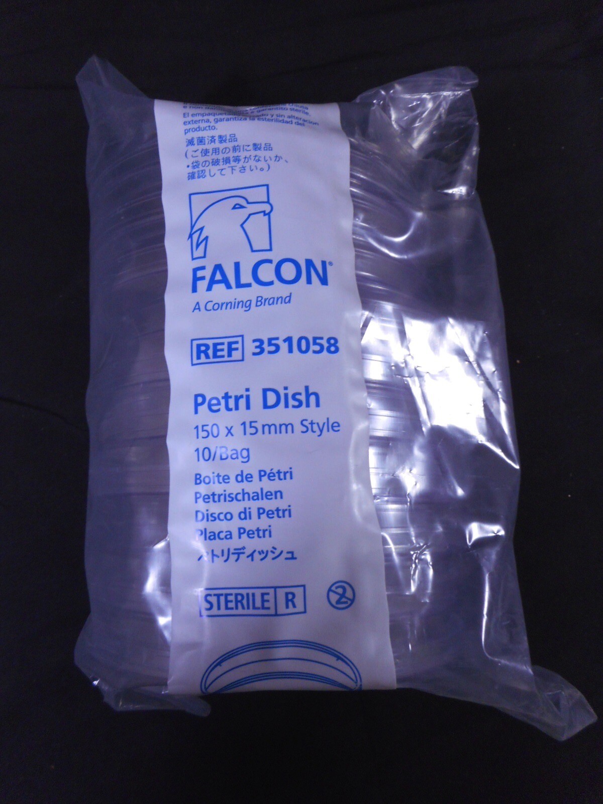 CORNING Falcon Polystyrene Cell Culture Petri Dish 150x15mm 351058 | eBay