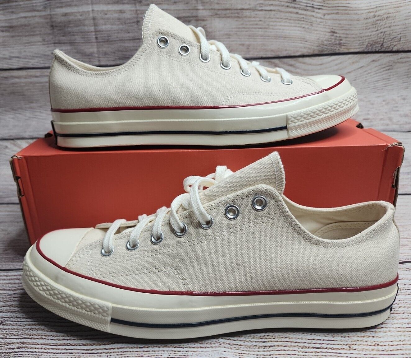 Converse Chuck Taylor All Low OX Beige Men Shoe 162062C | eBay