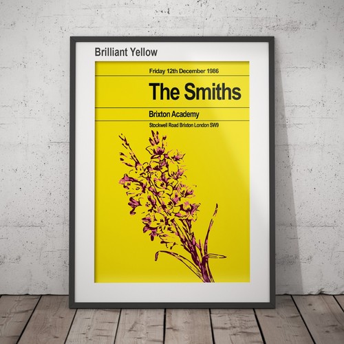 The Smiths 1986 Last Concert Poster MULTI-PRINT Three FRAMED Options EXCLUSIVE - Picture 9 of 12