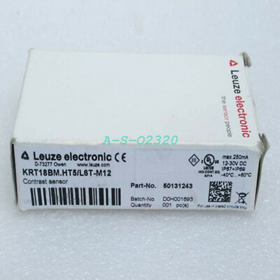 New KRT18BM.HT5/L6T-M12 For Leuze sensor Fast shipping (FedEx/DHL)