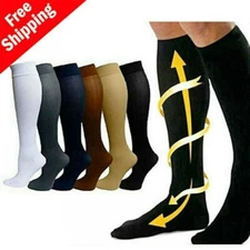 3X Diabetic Compresssion Socks for Neuropathy Swollen Bariatric Lymphedema Sox