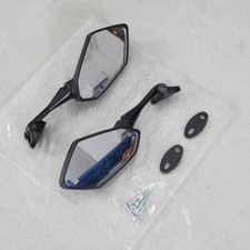 Left & Right Carbon Mirrors Pair With Fittings Fit For Yamaha YZF R125 2008-2018