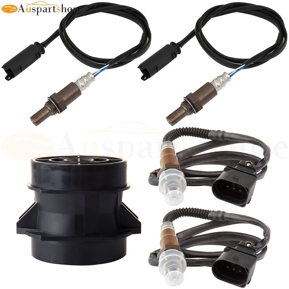 4x Oxygen o2 02 Sensor + Mass Airflow Sensor For BMW 325i Base 2.5L 2004-2005 - Image 2 of 4