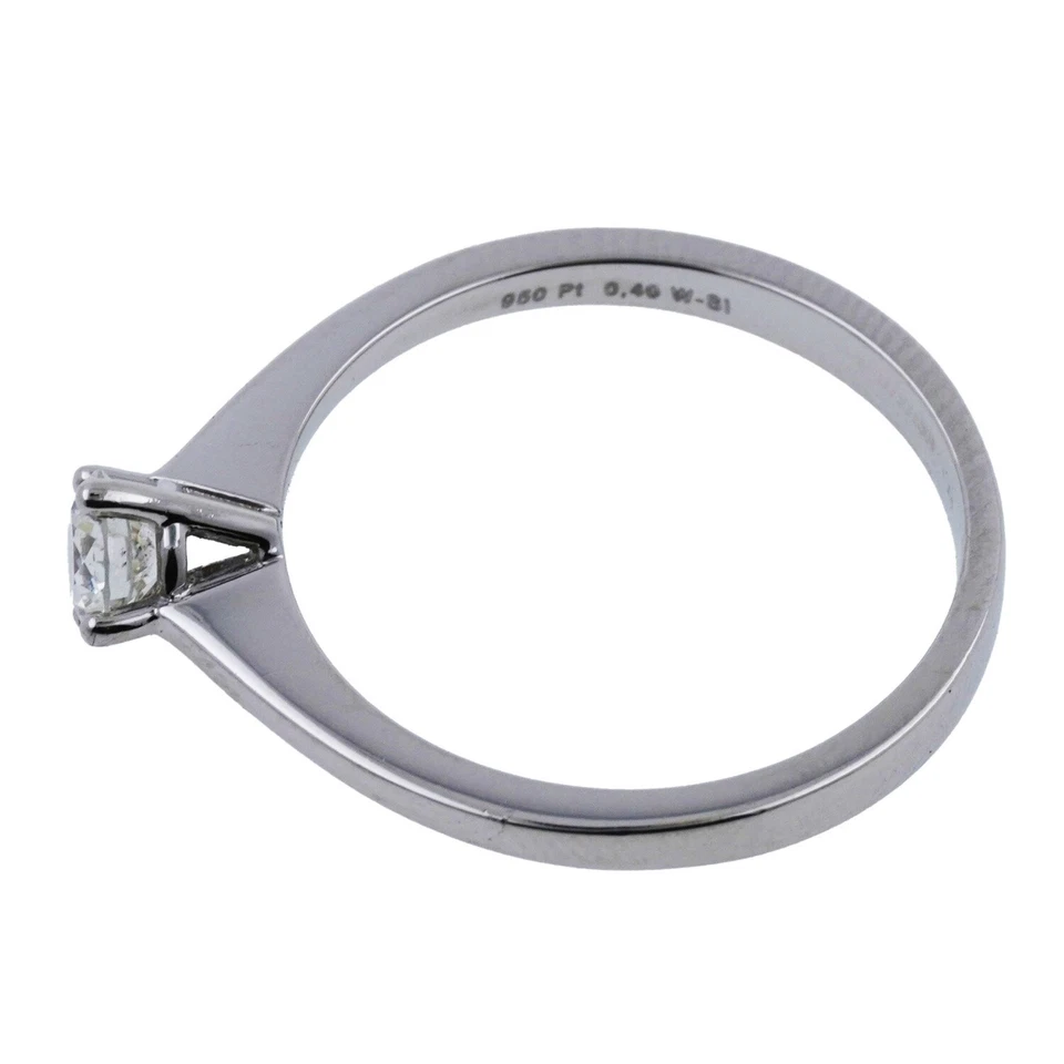 Solitär Ring 950 Platin Diamant Brillant Damen Verlobung Wert 2790,- - Bild 3 von 4
