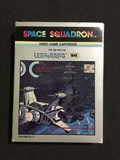 SPACE SQUADRON LEONARDO GIG VIDEO GAME CARTRIDGE PAL MULTI ITALIA USATO COMPLETO