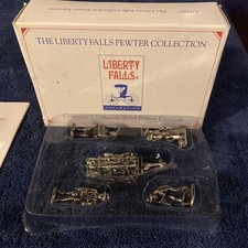 Liberty Falls Pewter Collection Five Different Solid Figurines AH109