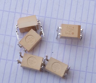 Lot De 5 Circuits Intégrés Toshiba TLP621 DIP-4 - Neuf En Emballage D'origine