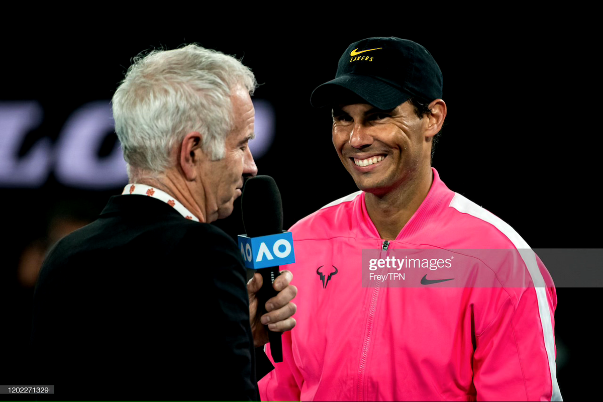 Nike Rafa Nadal 2020 Australian Open Tennis Jacket N98 Cage Vapor