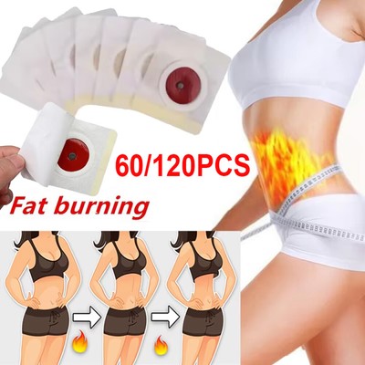 60-120Pcs Slim Patch Weight Loss Slimming Diets Pads Detox Burn Fat Adhesive