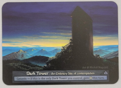 Dark Tower - Ordinary - Beta - Sorcery Contested Realm