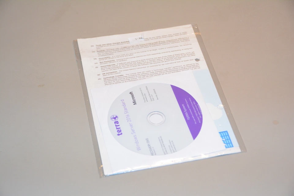 Microsoft Windows Server 2016 Standard - OEM/ROK Wortmann mit DVD - 16C - Bild 2 von 2