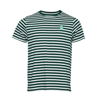 SV Werder Bremen GOTS T-Shirt gestreift Gr. M-3XL
