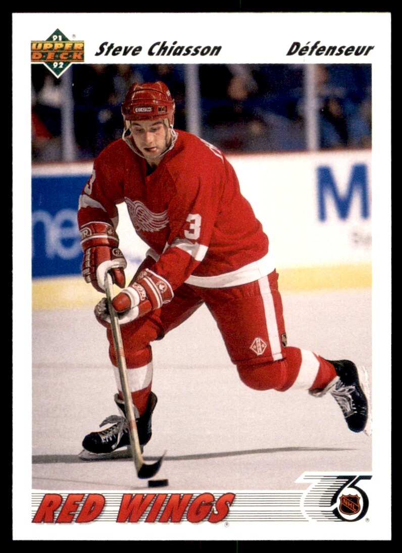 1991-92 Upper Deck French Steve Chiasson #283