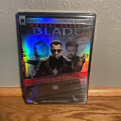 Blade: Trinity (DVD, 2005, 2-Disc Set, Unrated) BRAND NEW - SEALED