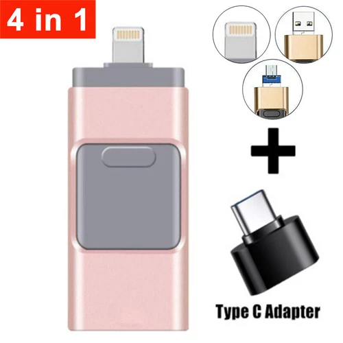 4 in 1 2TB Memory Photo Stick for iPhone Android iPad Type USB 3.0 Flash Drive - Picture 29 of 29