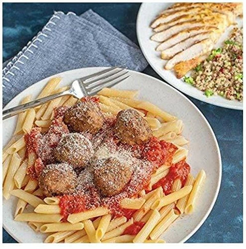 Nordic Ware Microwave Everyday Dinner Plates, Set of 4, White, 10 Inch - Image 3 of 4