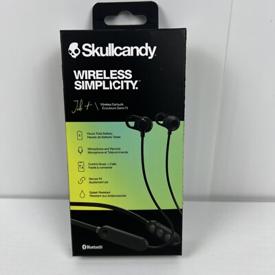 Skullcandy Jib Wireless In-Ear Headphones - Black
