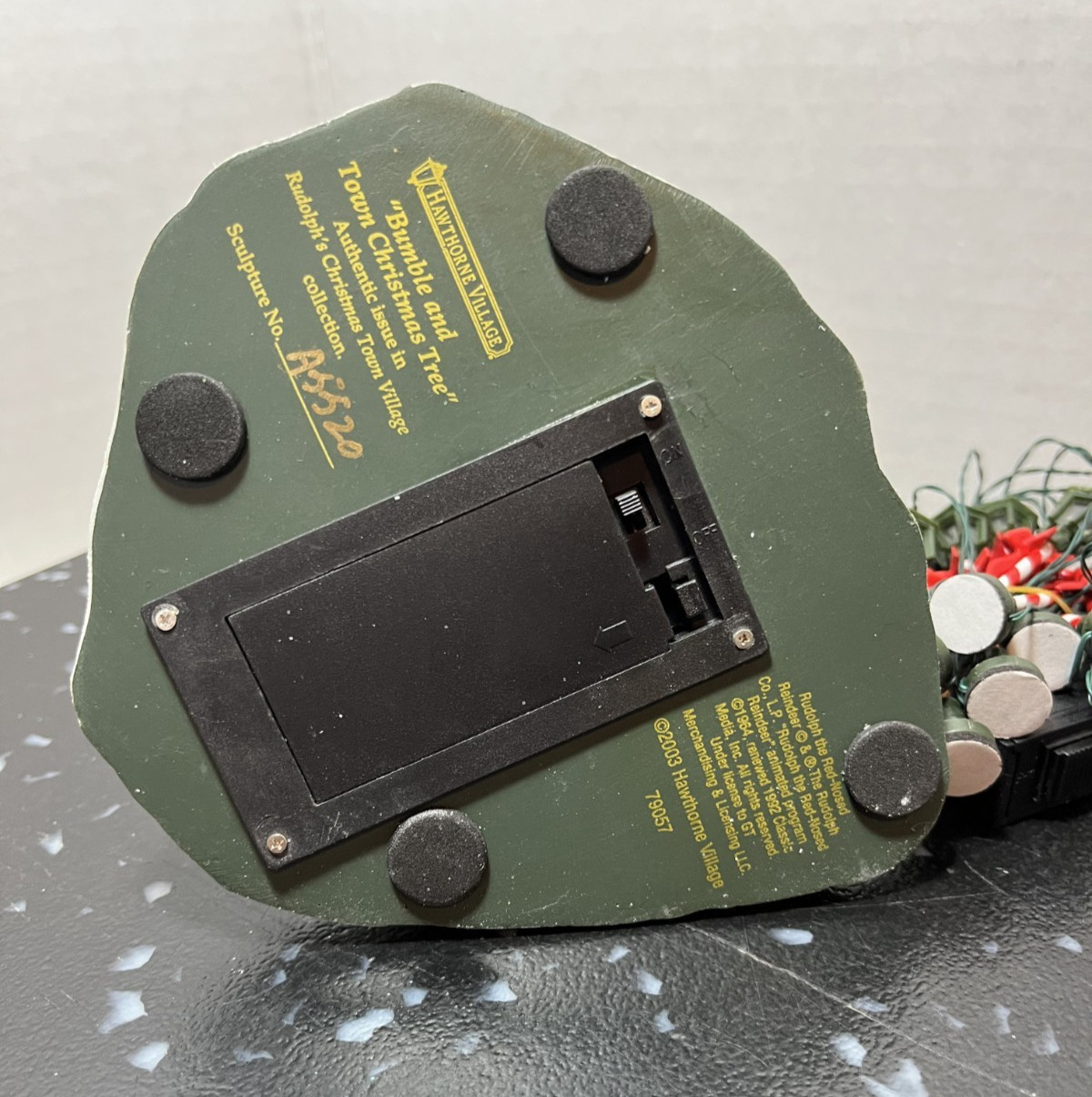 Hawthorne Village Rudolph’s Misfits Town Village Bumble & Christmas Town Tree