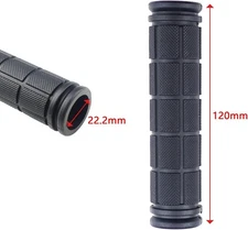 2 pairs Bike Grips Non-Slip-Rubber Bicycle Beach Cruiser Razor Mountain BMX MTB