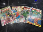 Vintage Comic Book Lot - Iron Man Fantastic Four X-Men Wolverine Marvel 12 Cents