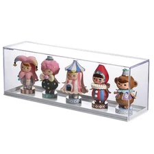 Clear Acrylic Display Case for Mini Funko Pop Figures Desktop Storage Cabinet