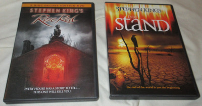 LOT of Stephen King's Rose Red+The Stand DVD's Horror Nancy Travis Gary Sinise