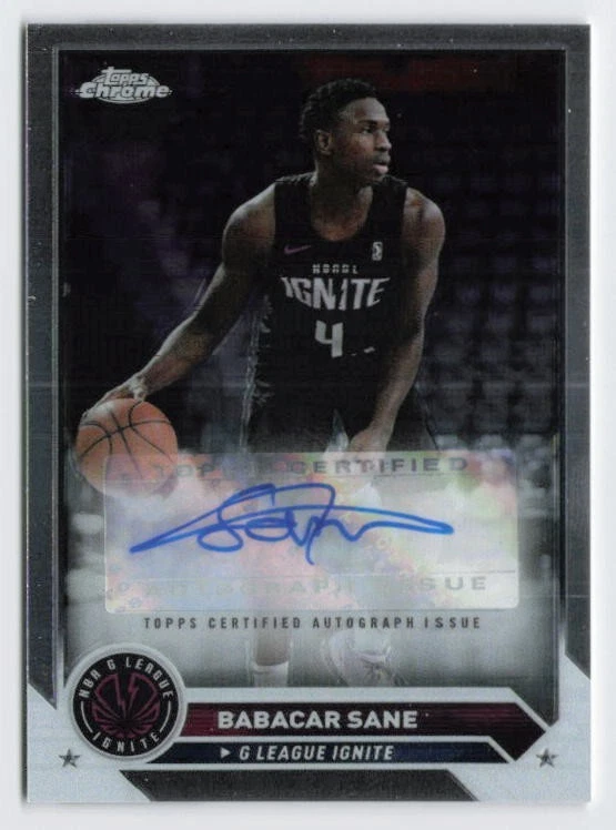 2023-24 Babacar Sane Auto Topps Chrome G League #AC-BS