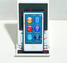 Apple A1446 MD479LL iPod Nano Multitouch 16GB 7th Generation Media Player Blue