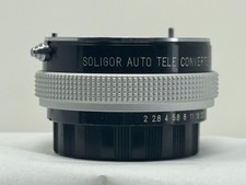 Soligor Auto Tele-Converter 2x to fit Nikon with Case.