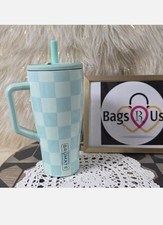 BRUMATE ERA 30 OZ LEAKPROOF TUMBLER LIMITED EDITION SEAFOAM CHECK  READ 