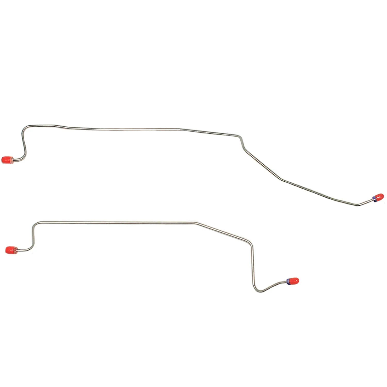 JEGS Rear Axle Brake Lines 1994-1995 Ford Mustang GT, ABS [Stainless]