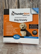 ThunderShirt for Dogs XS Heather Gray Dog Anxiety Relief For 8-14 Pounds. New