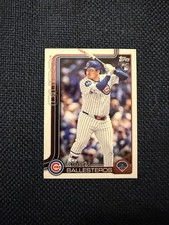 2025 Topps Update Moises Ballesteros Rookie Card RC #US262 Chicago Cubs NM-MT