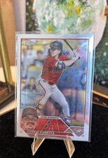 Corbin Carroll - 2023 Topps Chrome - #95 (RC) Rookie Card - Diamondbacks. rookie card picture