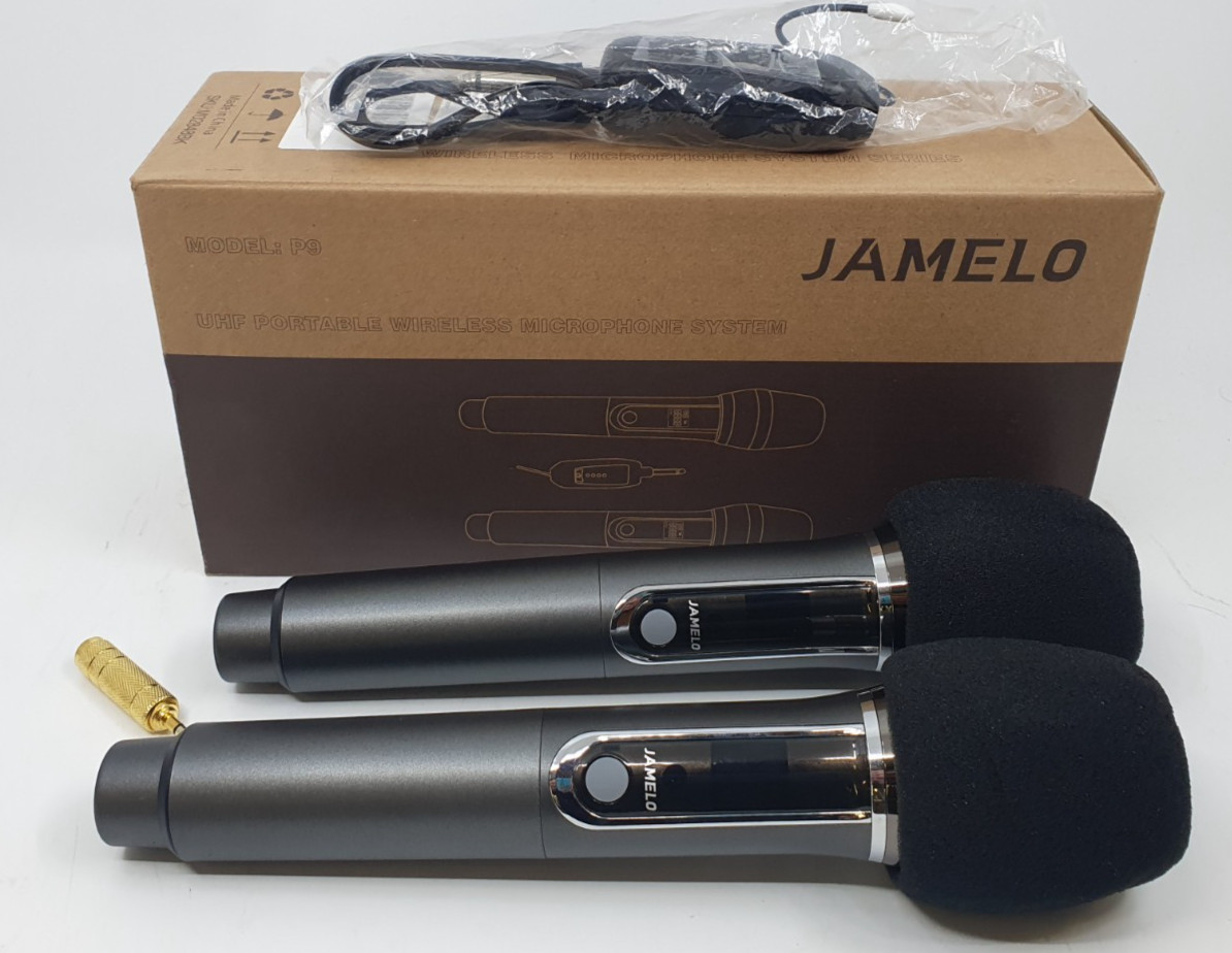 Jamelo UHF tragbares kabelloses Mikrofonsystem