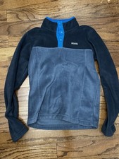 Columbia Mens Fleece Colorblock Mock Neck Sna...
