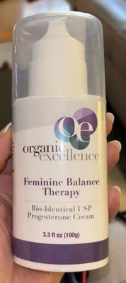 Organic Excellence, Ausgleichstherapie Frauen, bio Progesteroncreme, 100 g