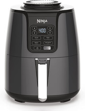 Air Fryer 4 QT Grey 4-in-1 Roast Crisp Dehydrate 1550W Dishwasher Safe AF101
