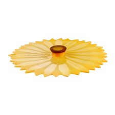 Charles Viancin - Sunflower Silicone Lid for Food Storage and 8-Inch, Yellow
