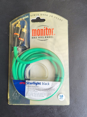 monitor Starlight black optisches Toslink Audiokabel Toslink-Toslink 1,0 m Grün