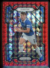 2023-24 Panini Prizm Premier League Nathan Patterson Red Mosaic Everton #264