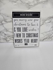 Stampin' Up More Wishes Stamp Set