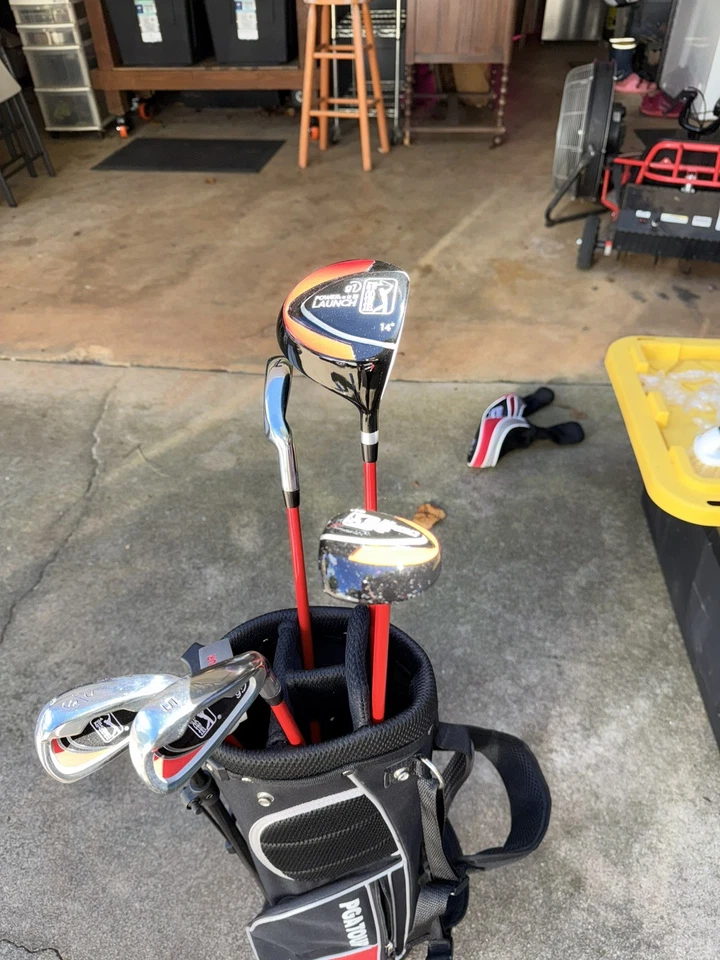 Kids Golf Club Set PGA TOUR Jr Set Small, 5 - 8 Years Old, Starter Clubs - Image 3 of 4