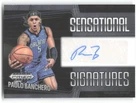 2024-25 Panini Prizm #SS-PBM Paolo Banchero Sensational Signatures Prizms Black